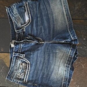 Vigoss Dark Blue Denim Shorts